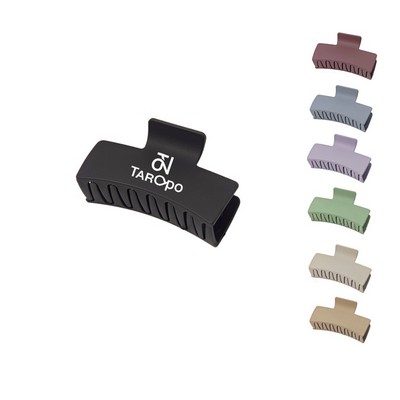 3 1/3" Square Solid Hair Claw Clip