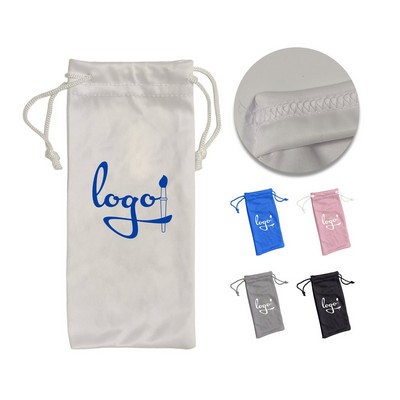 Microfiber Drawstring Pouch