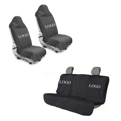 Waterpoof Car Seat Cover Set For Gym Swimming Surfing Running