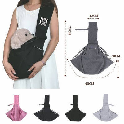 Adjustable Hands-Free Pet Carrier Sling Bag