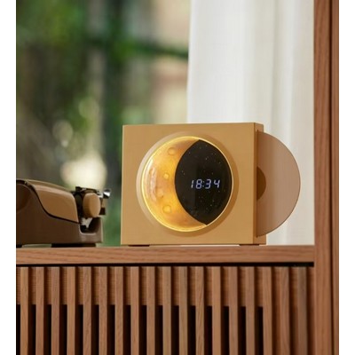 Moon Clock Vinyl Retro Bluetooth Speaker