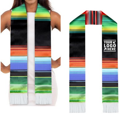 Satin Graduation Stole Sash